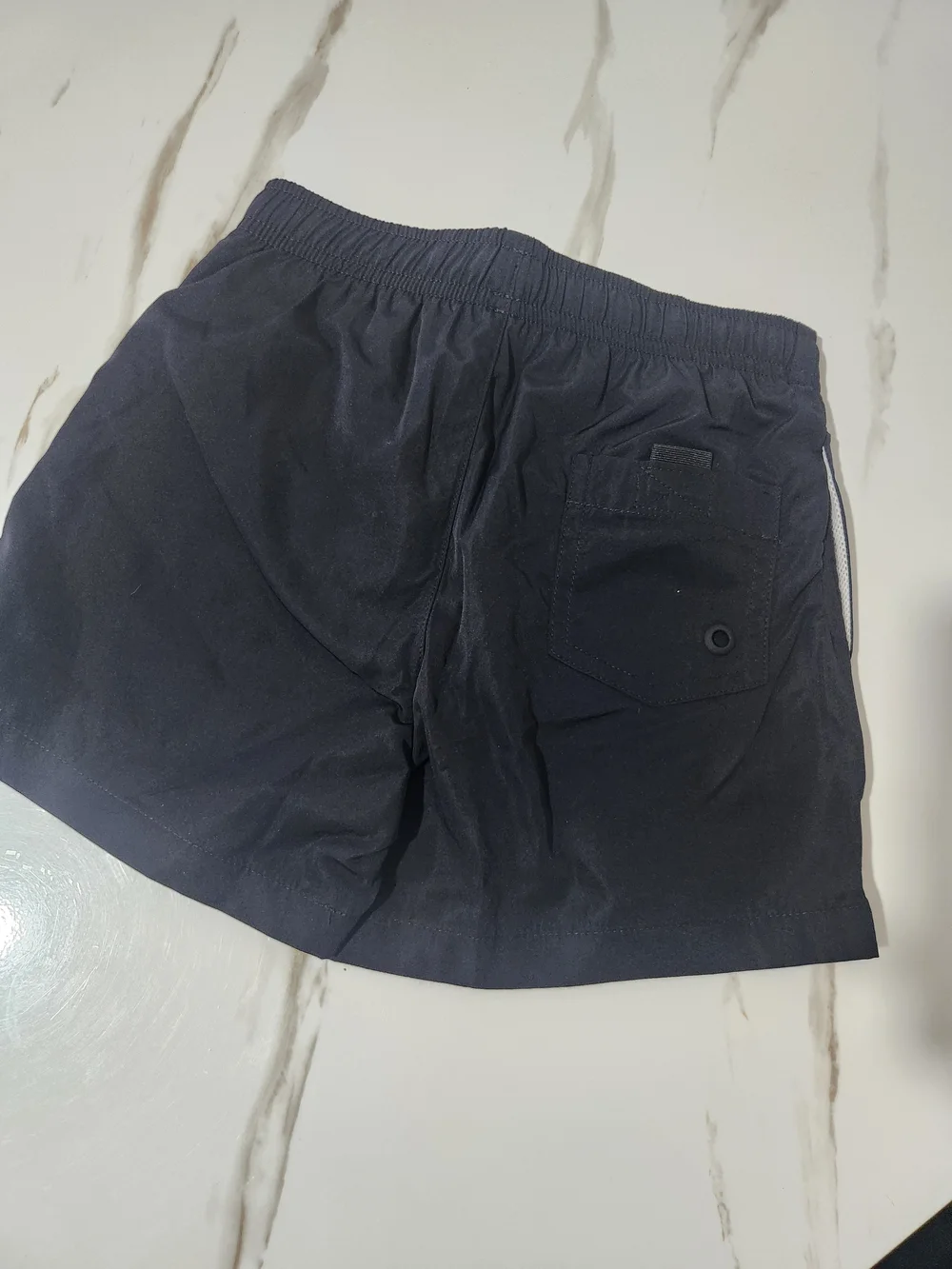 Diesel Black Logo Swim Shorts